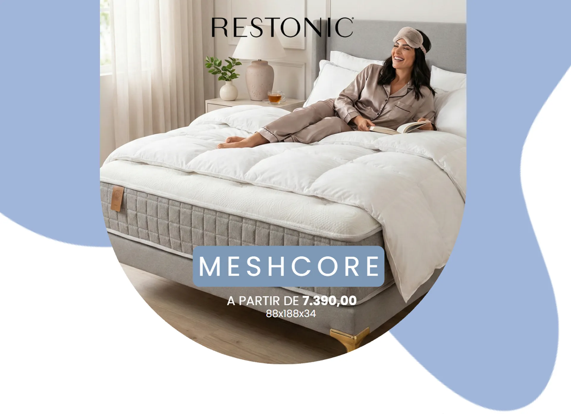 Restonic – Encontre o seu melhor sono com os nossos colchões